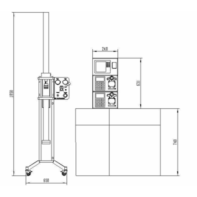 Système HPLC préparatif DAC50